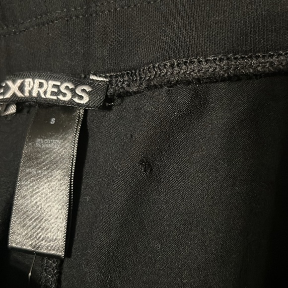 Express Sexy Cut Out Black Leggings Size Small - Picture 7 of 8